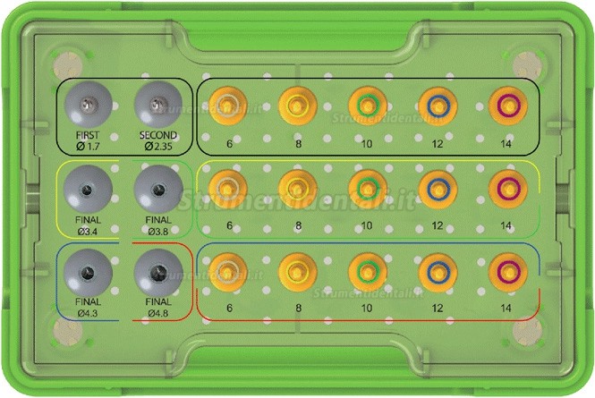 Kit Drill Stopper (XDS) Dentium /Kit di strumenti per impianti dentali